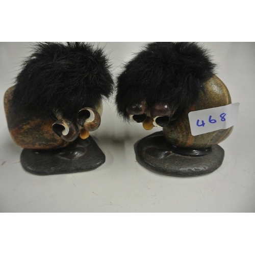 468 - A pair of handcrafted 'Cronies', made in Ballyshannon, Co Donegal