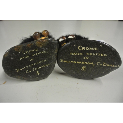 468 - A pair of handcrafted 'Cronies', made in Ballyshannon, Co Donegal