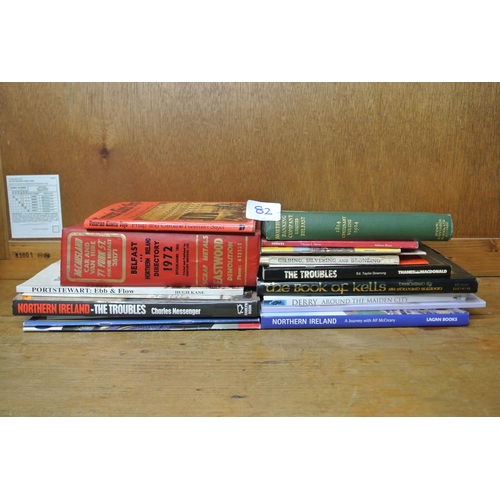 82 - An assortment of local reference books