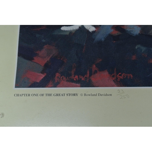 96 - A limited edition print 'Chapter One of the Great Story' Rowland Davidson 23./250