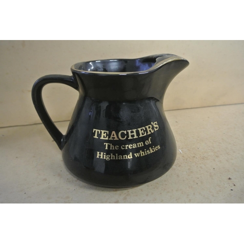 164 - A vintage Teacher's Whiskies Pub advertising jug.