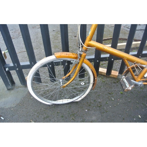 503 - A vintage Hercule bicycle.