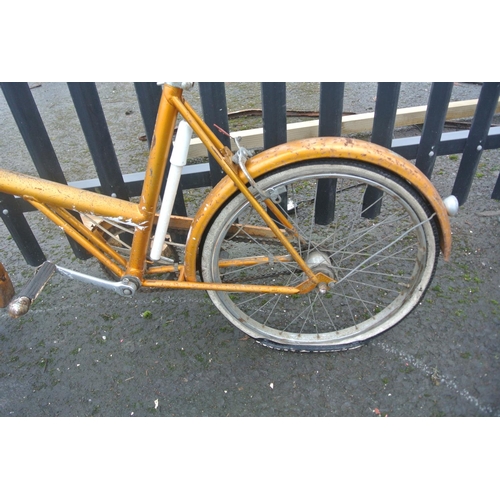 503 - A vintage Hercule bicycle.