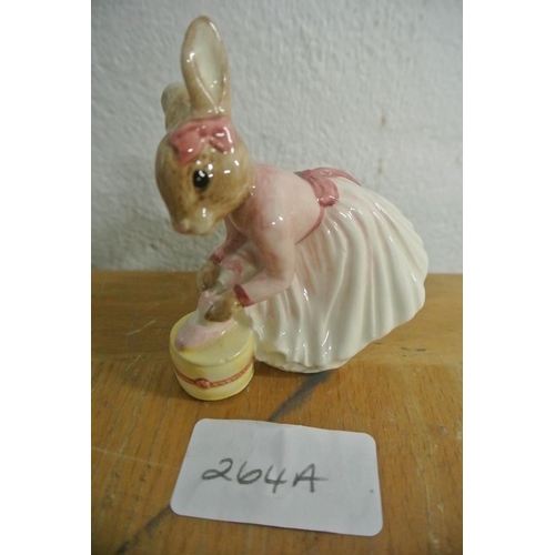 264A - Two Bunnykin figurines 'Ballerina' & 'Storytime'