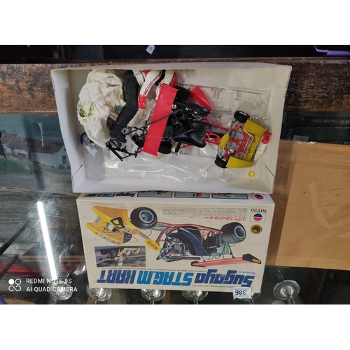 386 - A vintage boxed Nitto model kit, 'Sugaya Stag M Kart'.