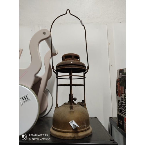 392 - A vintage Tilley Hurricane lamp.