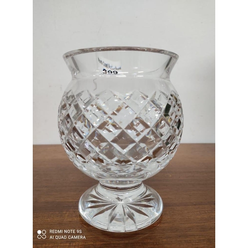 399 - A Waterford Crystal bowl (Some nicks to rim)