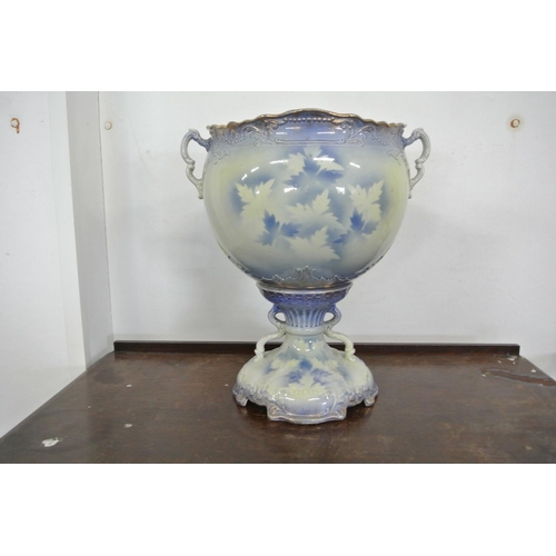 151 - An antique jardiniere / planter (a/f).