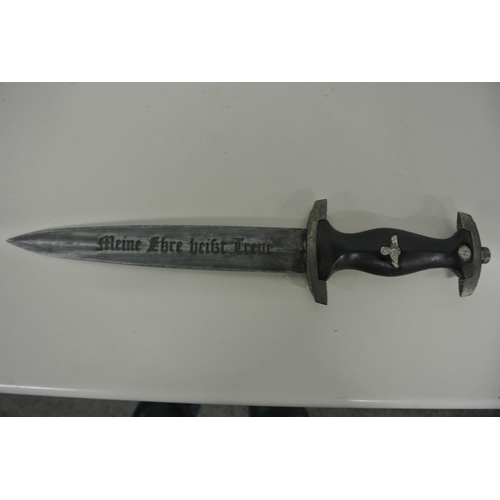 171 - A reproduction WW2 era S.S officer dagger.