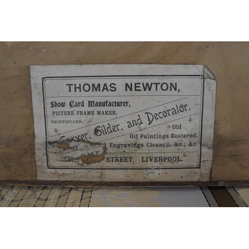 311 - A stunning original framed advertising print, produced by Cope's Tobacco 'Bond of Union', in origina... 