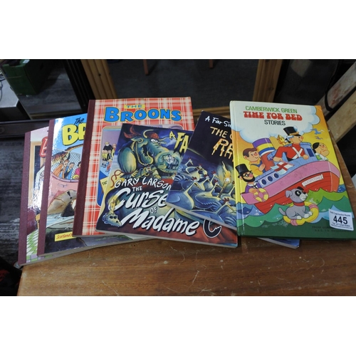 445 - An assortment of retro annuals.