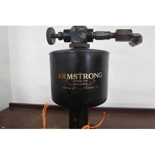 85 - A vintage pressure gauge produced by Armstrong (Leeds) Ltd Engineers.