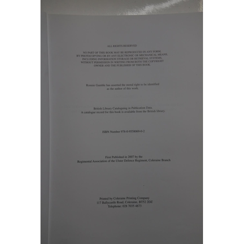 125 - Four Ulster Special Constabulary books.