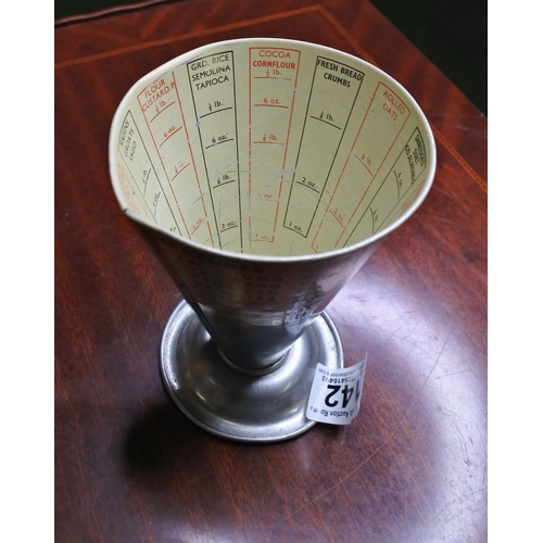 142 - A retro Tala Cook's Measure.