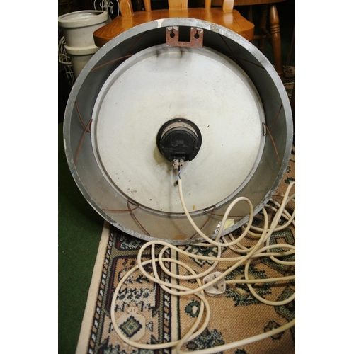 152 - A large Smiths English Clock System London wall clock.