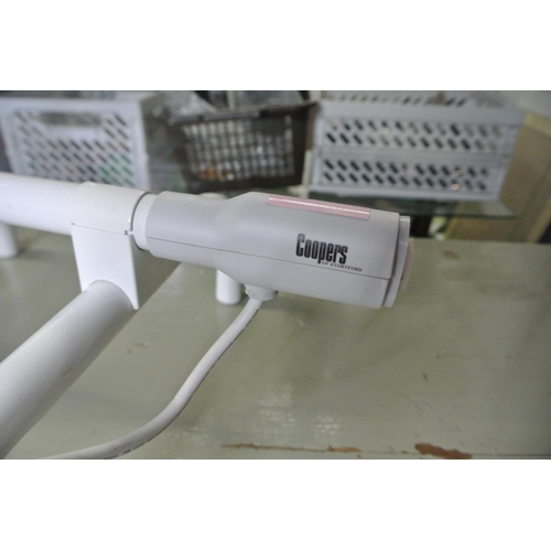 171 - A heated towel rack.