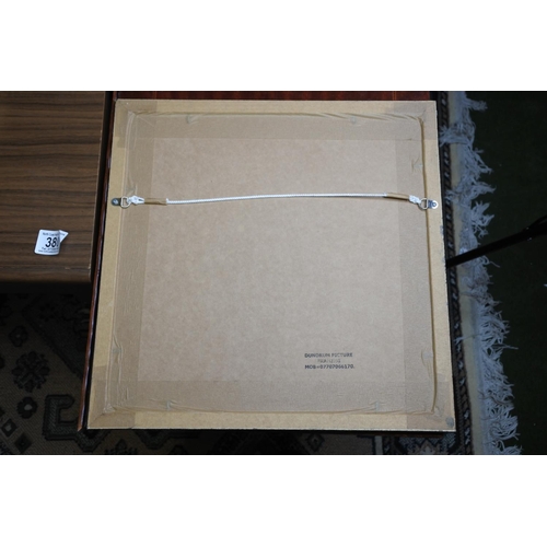 135 - A framed Guinness print, reading 'My Goodness - My Guinness - Just think what kink-ajou can do'.