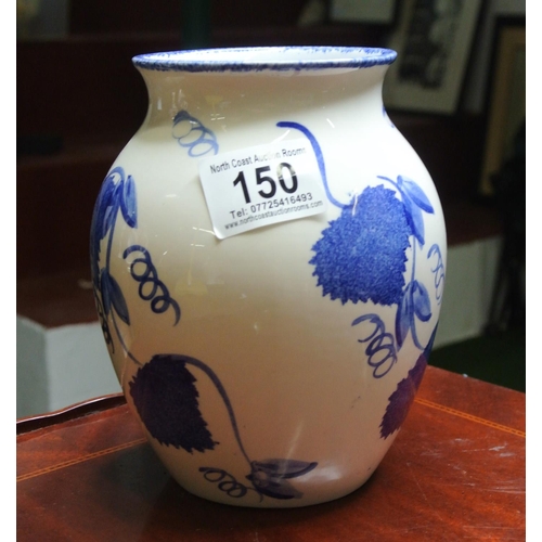 150 - A Poole Pottery vase.