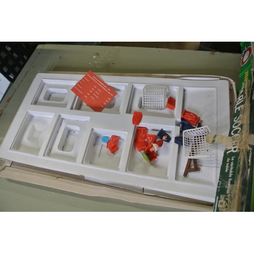 176 - A Waddingtons Table Soccer game (a/f), along with a Kitfix Hobby's Limited Magnetic soccer game.