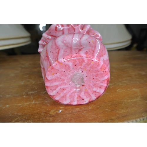 247 - A stunning Murano glass basket.