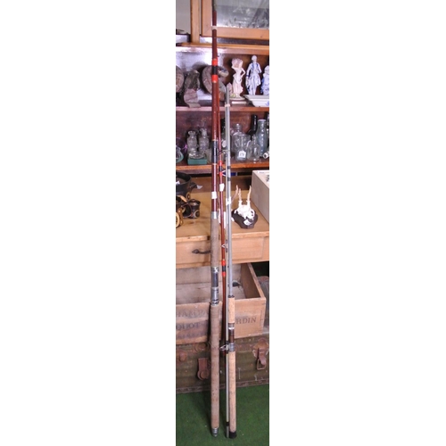 289 - Two fishing poles.