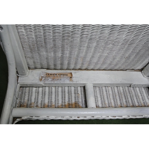 301 - A vintage Llyod Loom chair.