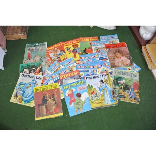 433 - An assortment of retro craft magazines, 'Teddy Bear', 'Playland', 'Once Upon a Time', and more.