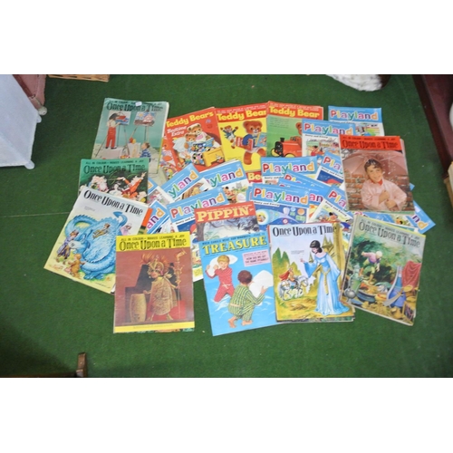 433 - An assortment of retro craft magazines, 'Teddy Bear', 'Playland', 'Once Upon a Time', and more.