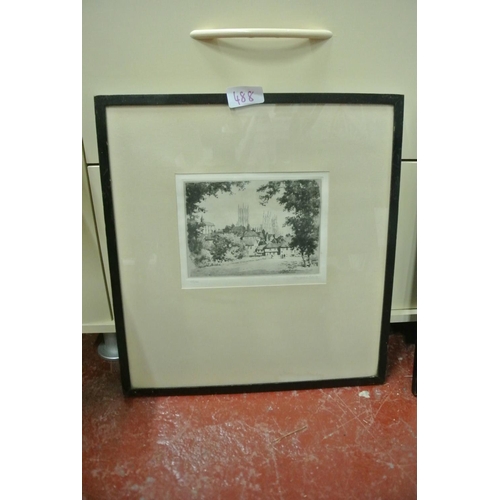 489 - Two framed limited edition prints signed by Verrall King.
