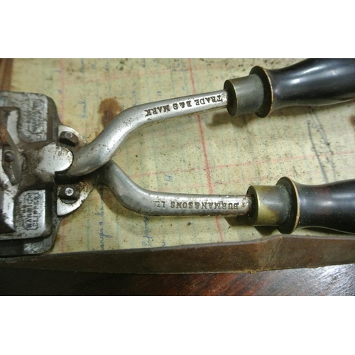 500 - A pair of Warwick clippers in original card box.