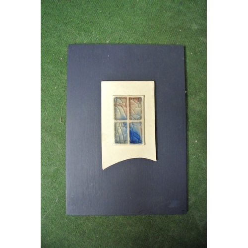 160 - Two framed paintings signed by artist 'Drane Fleetwood'. Along with an art piece tilted 'Silent Wind... 