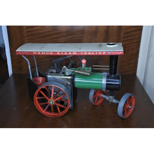 150 - A Mamod steam tractor model.