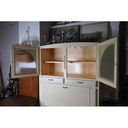 173 - A vintage/ Mid Century kitchen pantry cupboard.