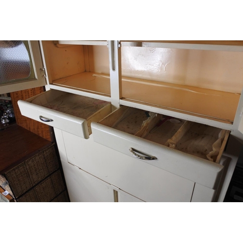 173 - A vintage/ Mid Century kitchen pantry cupboard.