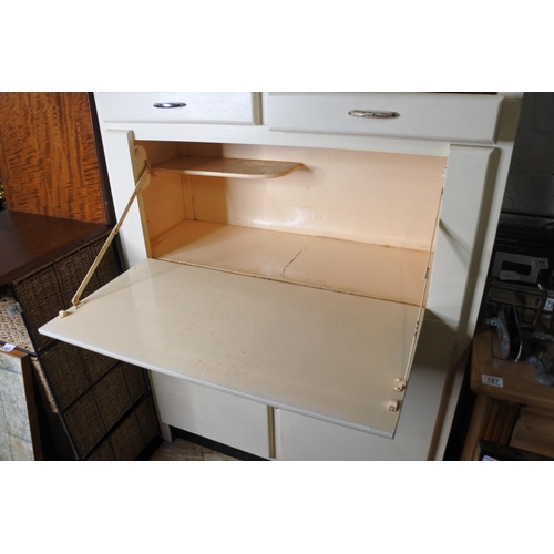 173 - A vintage/ Mid Century kitchen pantry cupboard.