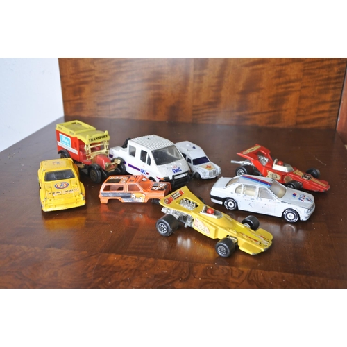 64 - A lot of Corgi, Matchbox and other collectors cars.