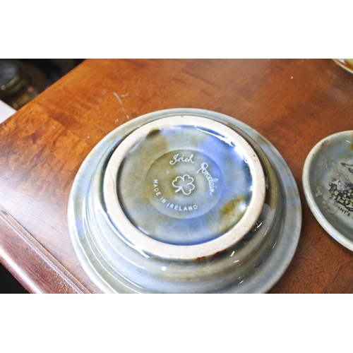 74 - 5 vintage Wade ashtrays.