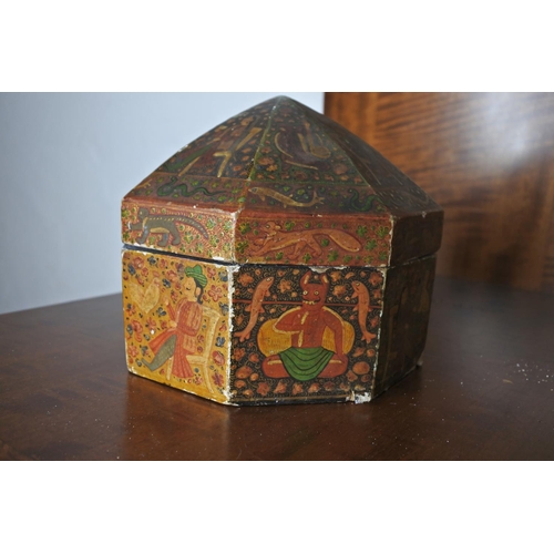 78 - A collection of 2 antique trinket boxes.