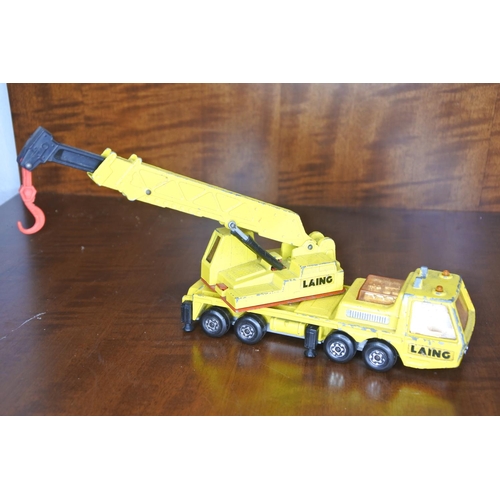 88 - A Matchbox Superkings Hercules Mobile crane model.