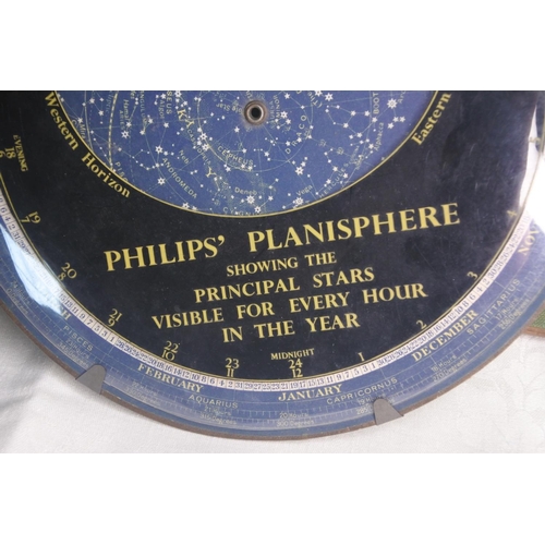 600 - A vintage Philips' Planisphere.