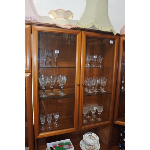 605 - A vintage/ Mid Century teak McIntosh cabinet.