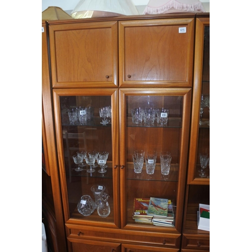 615 - A vintage/ Mid Century teak McIntosh cabinet.