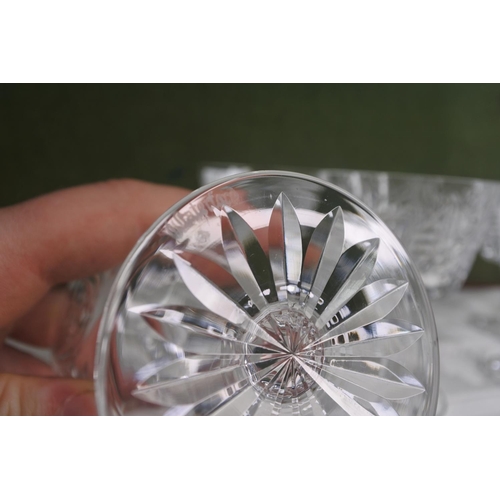 620 - A set of 6 Waterford Crystal glasses.