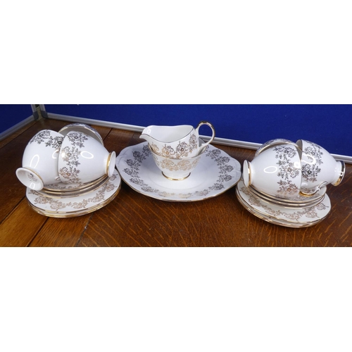 72 - A vintage Gainsborough 6 piece tea set.