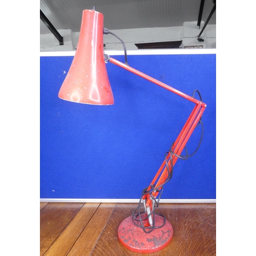 83 - A vintage Herbert Terry anglepoise lamp.