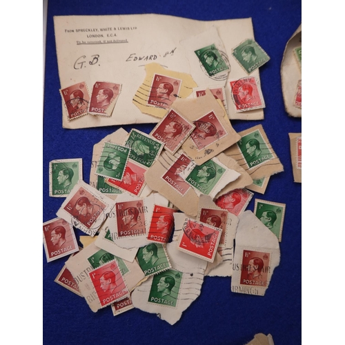 105 - A collection of various stamps.