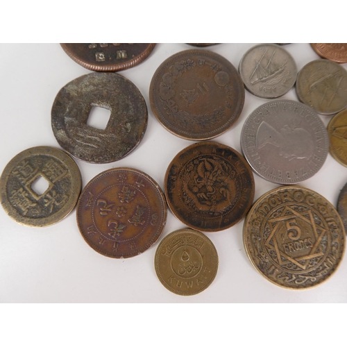 160 - A collection of various Russian & Chinese coinage etc.