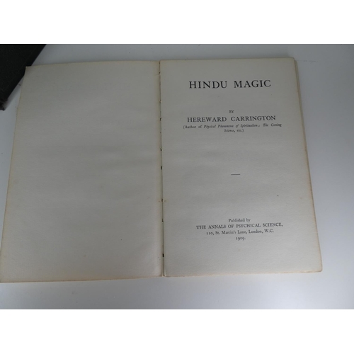 162 - A copy of 'Everybody's Book of fate & fortune' & 'Hindu Magic'.