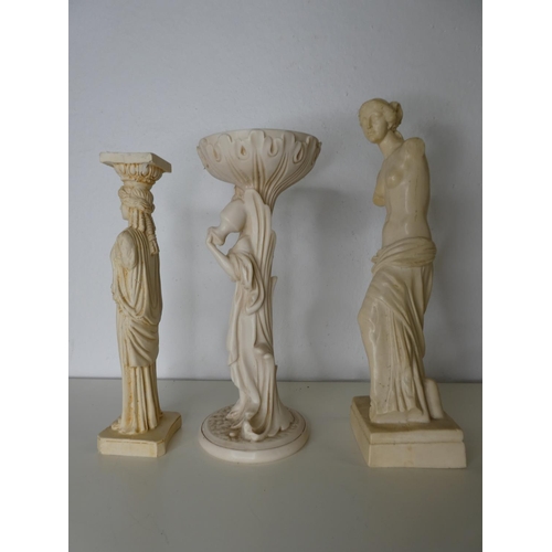 192 - An assortment of decorative figures.