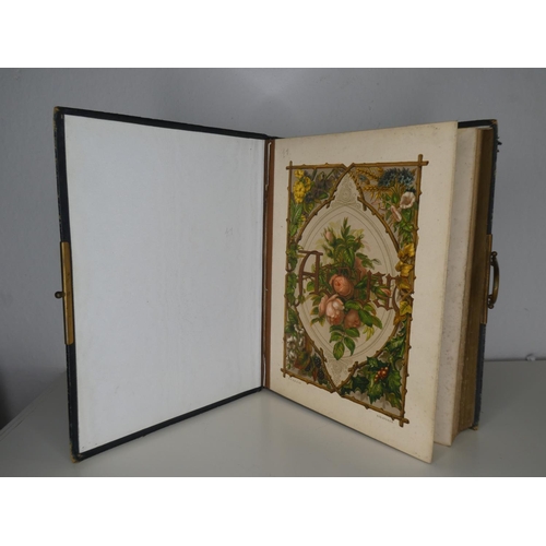 207 - An antique photograph album.